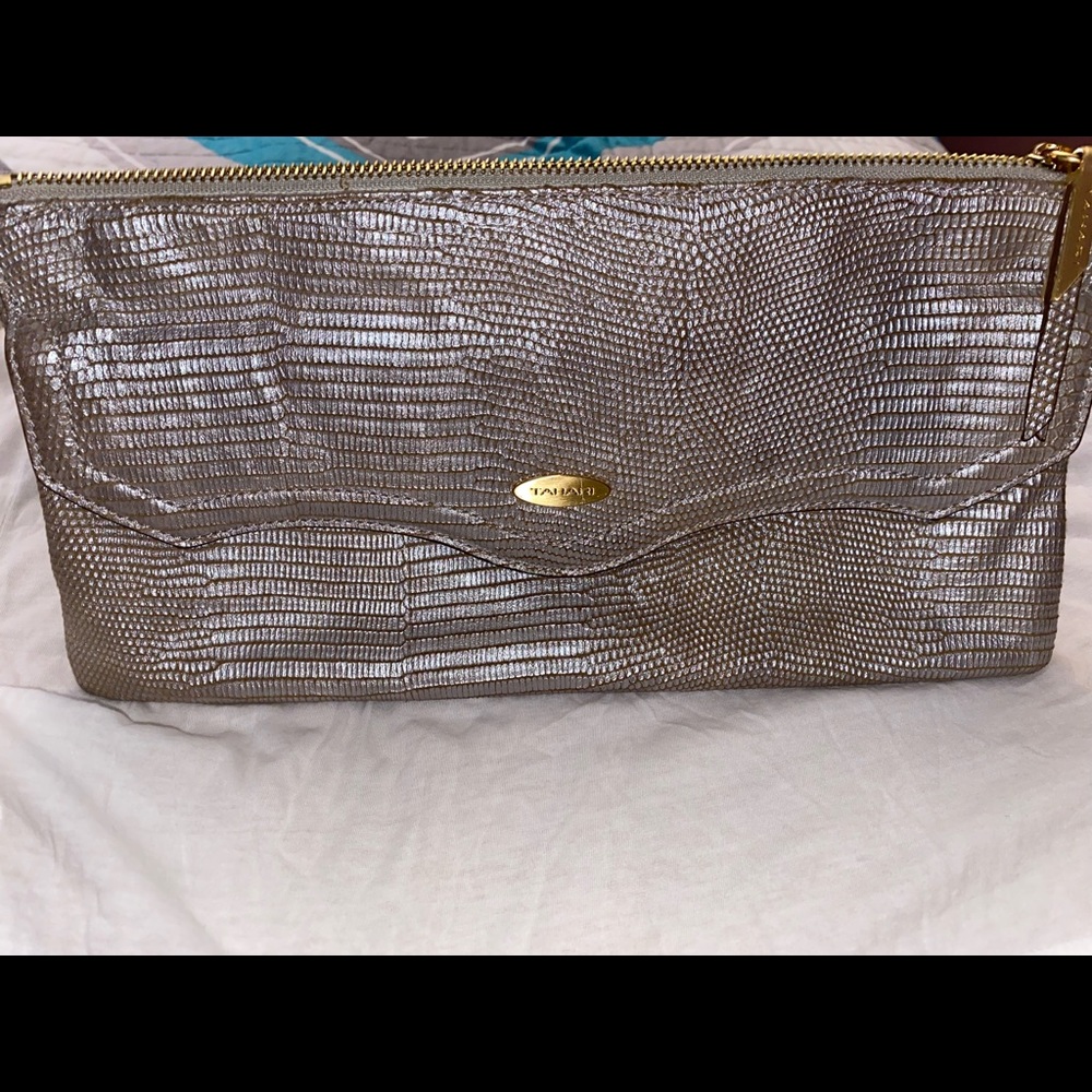 Tahari clutch handbag